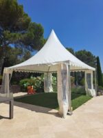 Tente Pagode Alu Garden - 5x5m